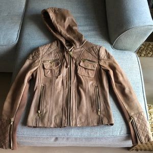 Michael Kors leather jacket